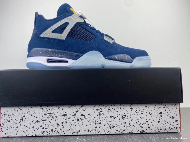 1st Kicks (PE) Michigan 4 Air Retro Jordan AJ4-1036660 0725